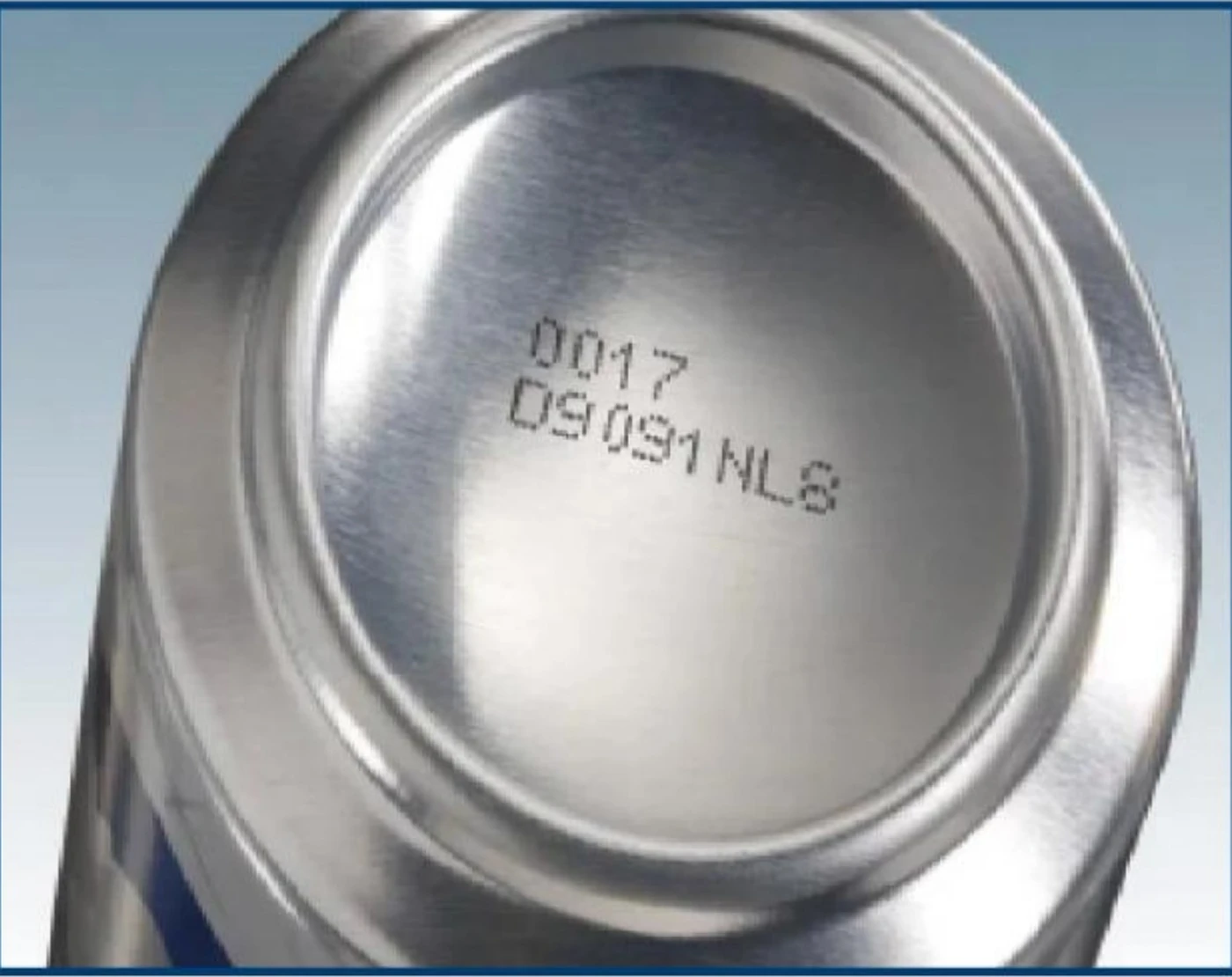 TIJ printing on aluminium and metal surfaces