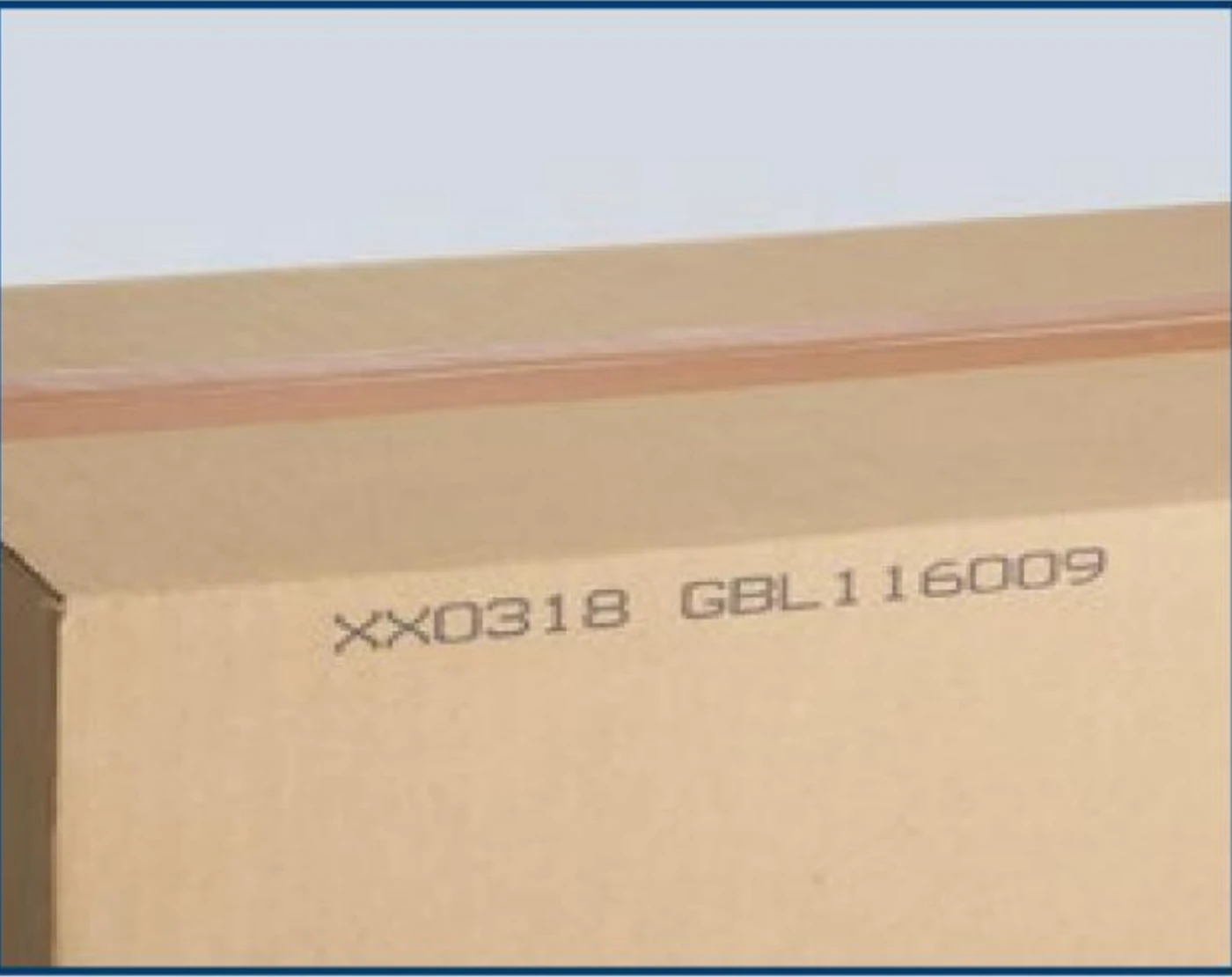 TIJ printing on shipping cartons